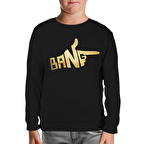 Bang Siyah Çocuk Sweatshirt