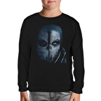 Call of Duty - Ghosts Mask Siyah Çocuk Sweatshirt