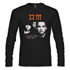 Depeche Mode Siyah Erkek Sweatshirt