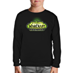 World of Warcraft - Legion Logo Siyah Çocuk Sweatshirt