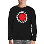 RHCP - Logo Siyah Çocuk Sweatshirt