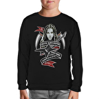 Chuck Schuldiner - 1967 Siyah Çocuk Sweatshirt