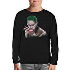 Suicide Squad - Joker Hand Siyah Çocuk Sweatshirt