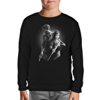 The Last of Us - Remastered Siyah Çocuk Sweatshirt