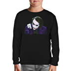 Joker - As Siyah Çocuk Sweatshirt