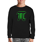 Matematik - Pi 10 Siyah Çocuk Sweatshirt