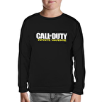 Call of Duty - Infinite Warfare Siyah Çocuk Sweatshirt