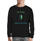 The Twins - Living for the Future Siyah Çocuk Sweatshirt