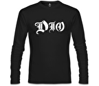 Dio - Logo Siyah Erkek Sweatshirt