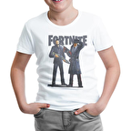 Fortnite - Gangs Beyaz Çocuk Tshirt