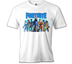Fortnite - From Darkness Beyaz Erkek Tshirt
