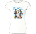 Fortnite - Marshmello Beyaz Kadın Tshirt