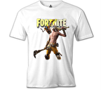 Fortnite - Psycho Beyaz Erkek Tshirt