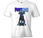 Fortnite - Ultima Knight Blue Beyaz Erkek Tshirt