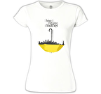 How i Met Your Mother - City Beyaz Kadın Tshirt