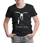 Death Note - Path Siyah Çocuk Tshirt