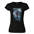 Megadeth Siyah Kadın Tshirt