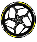 mixgiftzCbf Beyaz yazılı  sarı pençe şeritli