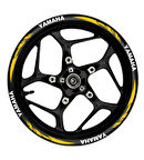 mixgiftzYamaha Beyaz yazılı  turuncu reflektif pençe şeritli