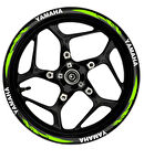 mixgiftzYamaha Beyaz yazılı  neon(fıstık yeşili) pençe şeritli