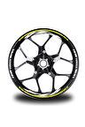 mixgiftzSarı Yamaha FZ6 Jant Sticker Etiket