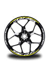mixgiftzSarı Yamaha R1M  Jant Sticker Etiket