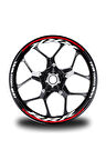mixgiftzKırmızı Honda RRR Jant Sticker Etiket