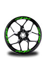 mixgiftzGri Yamaha Takım Jant Sticker Etiket
