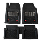 Ford Focus 2 2008 2011 Paspas Derin Havuzlu Krom Karbon