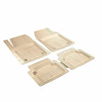 Promats Skoda Kodiaq Profesyonel Paspas Bej Havuzlu