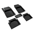 Ototrendy Nissan Almera Ekstra Havuzlu Kauçuk Paspas Siyah Universal