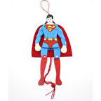 Ahşap Sallanan Süperman Figürü