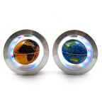 Manyetik Yuvarlak Ledli Dünya Küre