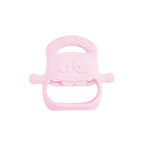 Pembe Bebek Silikon Diş Kaşıyıcı