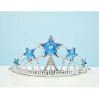 Plastik Kraliçe Prenses Tacı Çocuk Boy