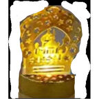 12'li Ramazan Ayaklı Led Işık Gold Renk Gün Işığı