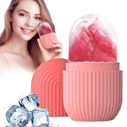 YÜZ VE GÖZ ALTI İÇİN SİLİKON BUZ MASAJ ALETİ - SOĞUK TERAPİ BUZ SİLİNDİRİ