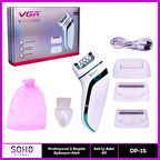 PROFESYONEL 3 BAŞLIKLI EPİLASYON ALETİ