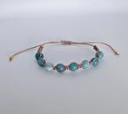 Doğaltaş Akuamarin Bileklik