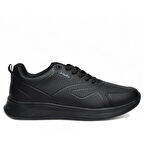 VOLİS SİYAH Memory Foam Taban Günlük Bağcıklı Erkek Sneaker Ayakkabı (36-45)