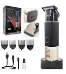 VOLEMİ V-0090 Turbo Profesyonel Saç Sakal Ense Tıraş Makinesi Kuaförlere Özel Kişisel Bakım