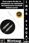 #Fırça Paslanmaz Çelik Esnek İnce Naylon Kıl Uzun Hijyenik Dar Tüp Bardak Pipet Temizleme Fırçası