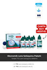 Lens solüsyonu 6X60 ml+TTO 60 ml çanta boy  hediye