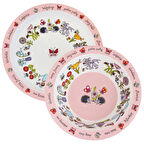 Melamin Mama Tabağı - Mama Kasesi // Secret Garden