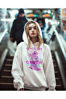 Cyber Street Style Baskılı Unisex Oversize Hoodie