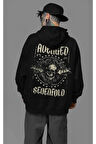 Avenged Sevenfold Baskılı Unisex Oversize Rock Metal Müzik Grubu Hoodie