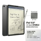 iPad 10.9" (10. Nesil 2022) Uyumlu Paperlike Mat Ekran Koruyucu – Kağıt Hissi Veren Özel Yüzey