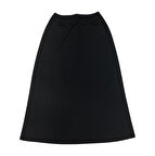 KADIN BELİ LASTİKLİ ASTARLI İNCE PENYE ÇAN ETEK