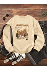 Unisex Arizona Bisiklet Yaka Sweatshirt