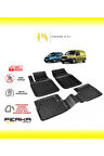 Mercedes Citan 1 W415 2012-2021 Uyarlanabilir Havuzlu Paspas